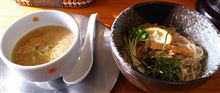 お嫌いですか１４０　ラーメンにっこうの柚子白湯つけ麺