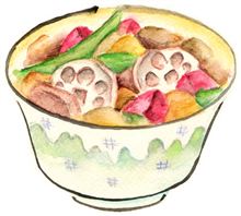 母と子の会話　［ちくぜんやき］編