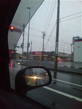 雨でした～