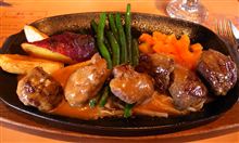 食べてませんよ♪　ささやかなすてーきなんて