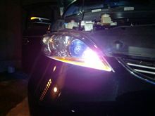 やっと取り付けました！LEDポジション
