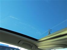 ｶﾞﾗｽﾙｰﾌから青空