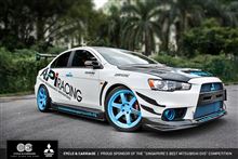 Tuned Mitsubishi Lancer Evo X Rocks Singapore ・・・・