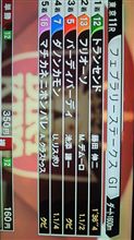 第28回 フェブラリーステークス G1 ダート 1600m