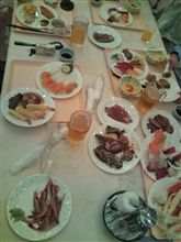 今夜の晩御飯熱海後楽園ホテルにて