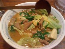 モツ味噌煮込みラーメン