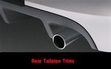 Renaultsport Rear Tailpipe Trims