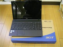 acer AS5742 F52DK ノートＰＣ　～はちろくまん的電脳生活～ 