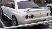 めっちゃかっこいいR32スカイラインGT-R(VspecII)の白♪