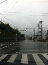 朝から雨ぇ～ 