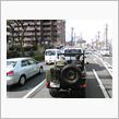 シートベルトしない車がいた
