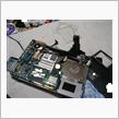 VAIO FSの修理中の画像！