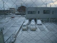 最後？の雪が