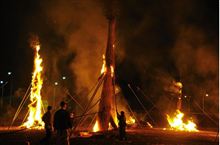 滋賀県守山市で「お満燈籠祭り」