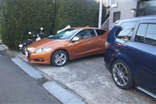 代車はCR-Z・・・