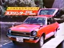 1976年当時のスプリンター・リフトバック