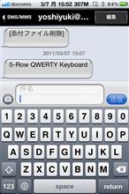 5-Row QWERTY Keyboard