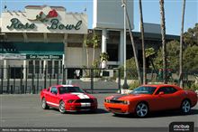 ダッジ・チャレンジャー392VSシェルビー・マスタングGT500