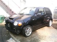 H10　　アルトワークス軽傷？事故車でてますよ