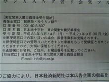 日本赤十字社へ募金
