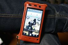 IS04 REGZA Phone用 革カバー入手！