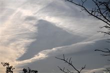 三角を作る雲：Triangle Clouds
