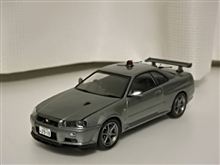 ＳＫＹＬＩＮＥ　R34ＧＴ－Ｒ　覆面パトカー