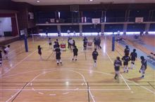 南筑高校で合同練習会