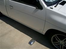 洗車をしていたら・・・
