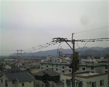 天気悪い....