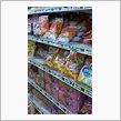 商品陳列棚に菓子が帰ってきた
