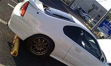 洗車開始。