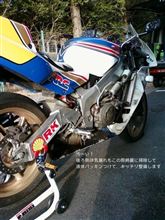 整備中　（ＮＳＲ）チャンバー修理に出しました