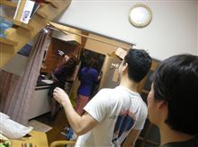とある方の家で、とある方とギョーザパーティー。