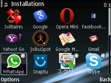NOKIA　E71でSkype！
