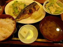 今日のランチは、「海虎」（かいと）鯖塩焼定食680円