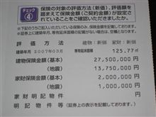 今回の大震災の被害確認と一部損壊扱いになるかどうか・・・