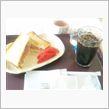 今日はホットサンドセット