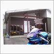 バイク好きな床屋さん