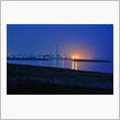 黄砂の浜辺に下りる夜の帳＾＾ ...