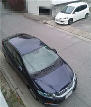 保育園の階段から