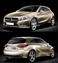 Mercedes-Benz A-Class Coupe　市販車