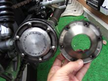 車検準備　ハーレー1200S