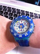 今日の時計：Big Blue