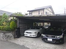 GWはAudi A8の手入れを、少々。
