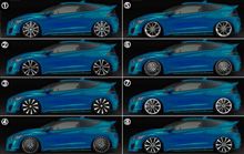 シルクブレイズCR-Zでホイールシミュレーション