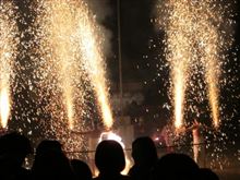 神明社のお祭りに 