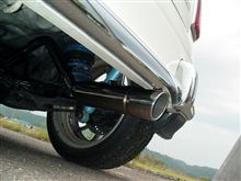 ミラジーノのマフラー交換完了