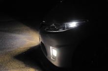 フォグは、やっぱり黄色がいいな。。HID　3000Kに交換