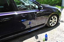 連休最後は洗車でシメ♪